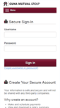 Mobile Screenshot of eservice.cunamutual.com